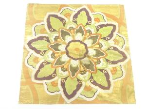 アンティーク　花模様織出し帛紗